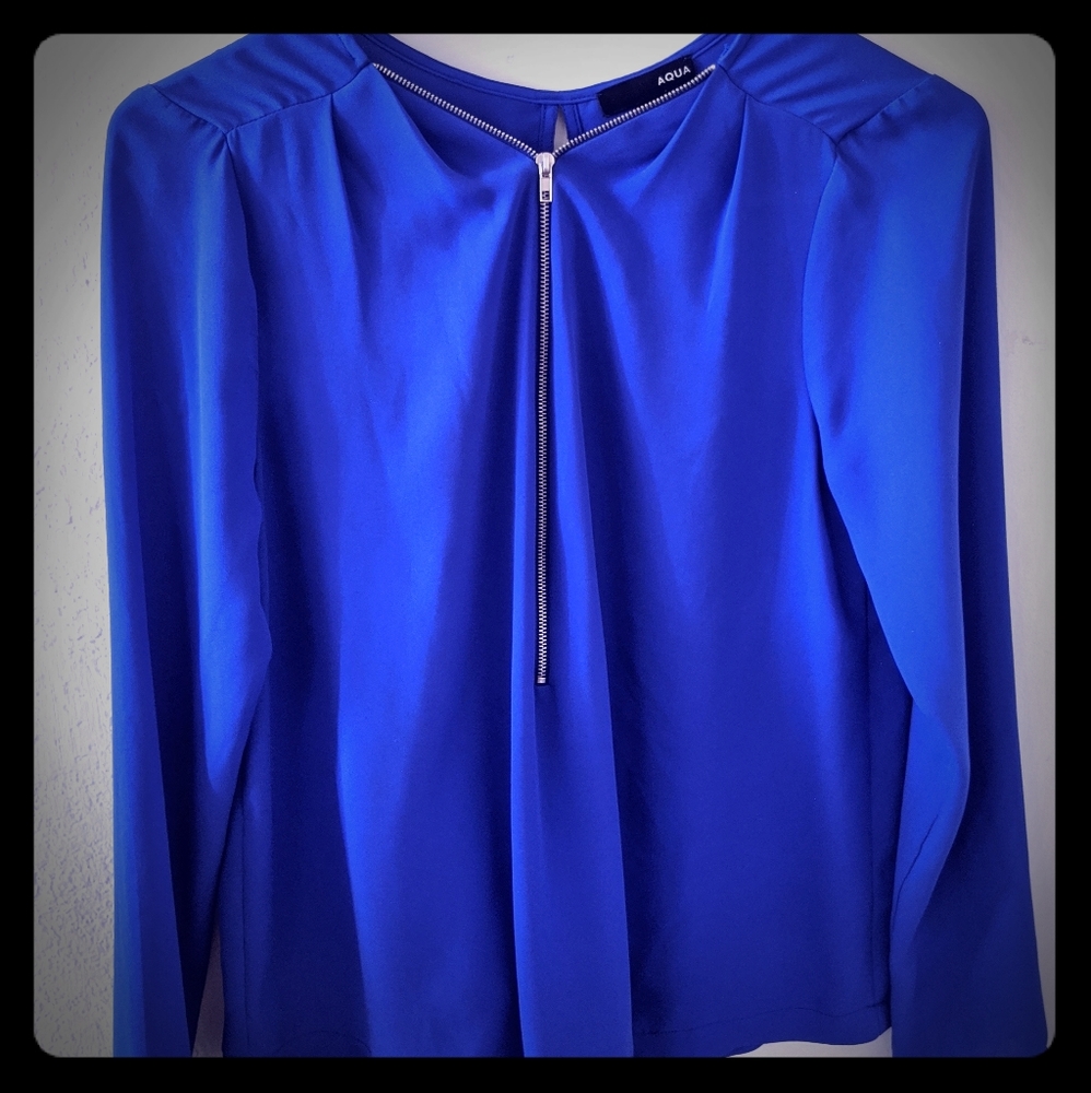 dress shirt with edgy zipper